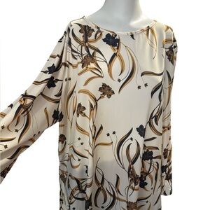 Lily Cream Floral Blouse